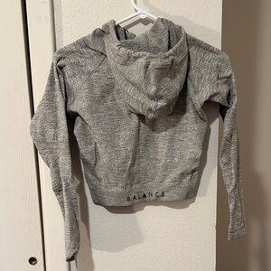 Balance Athletica Gray Crop Top